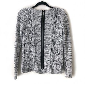 Michael Kors ❈ Zipper Cable Knit Sweater